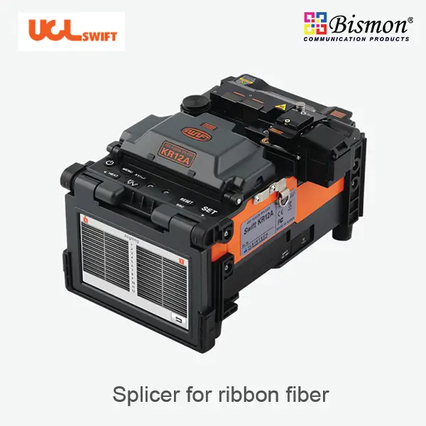 KR12A Swift Fusion Splicer ribbon fiber optic(Stripping, Cleaning, Cleaving, Splicing, Protecting)